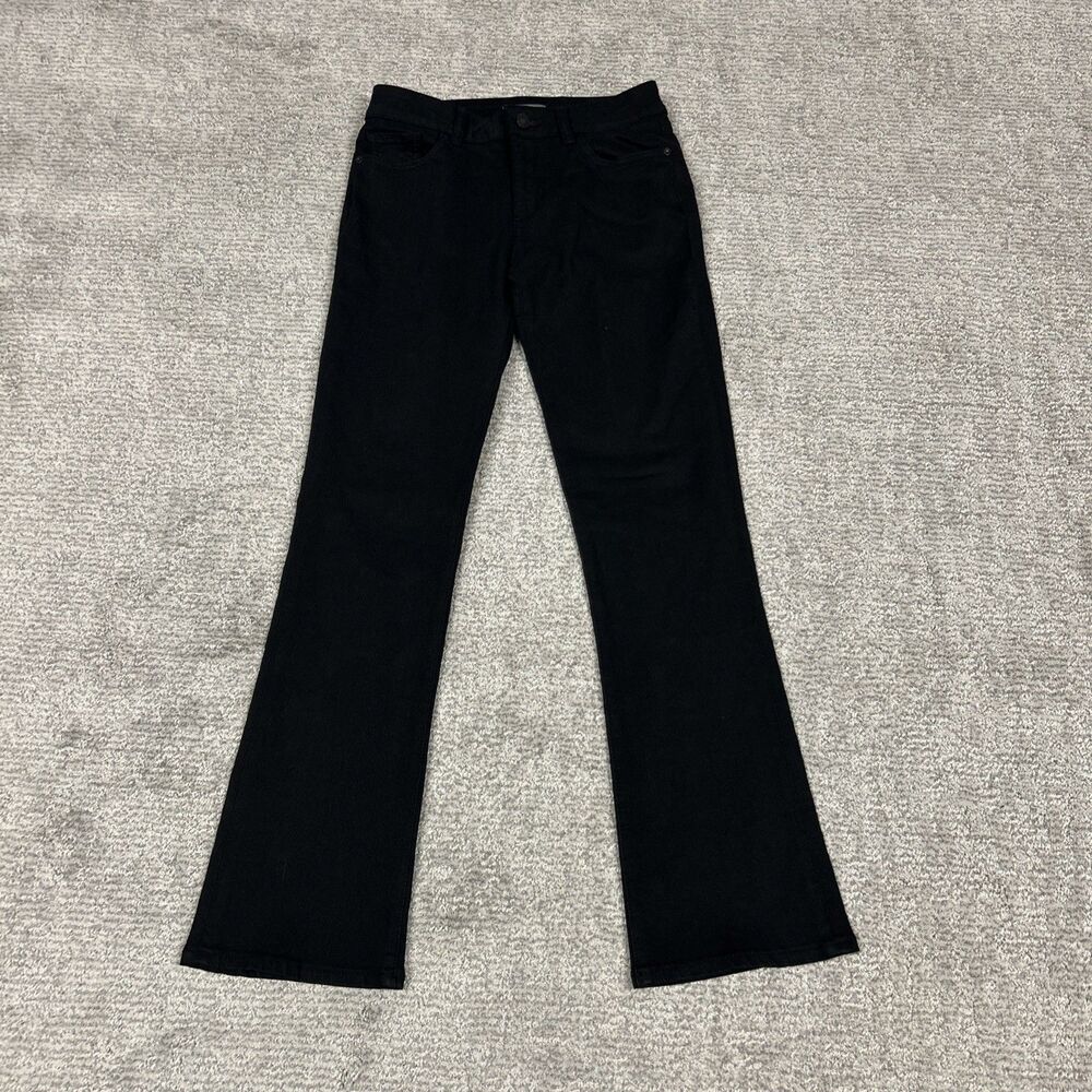 DL1961 Elodie Jeans Womens 25 Instasculpt Boot Riker Black Bootcut Stretch